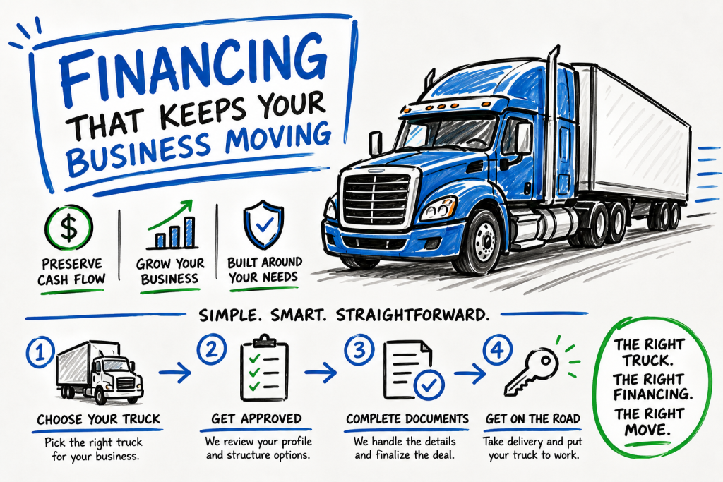 How Does Commercial Truck Financing Work How Does Commercial Truck Financing Work