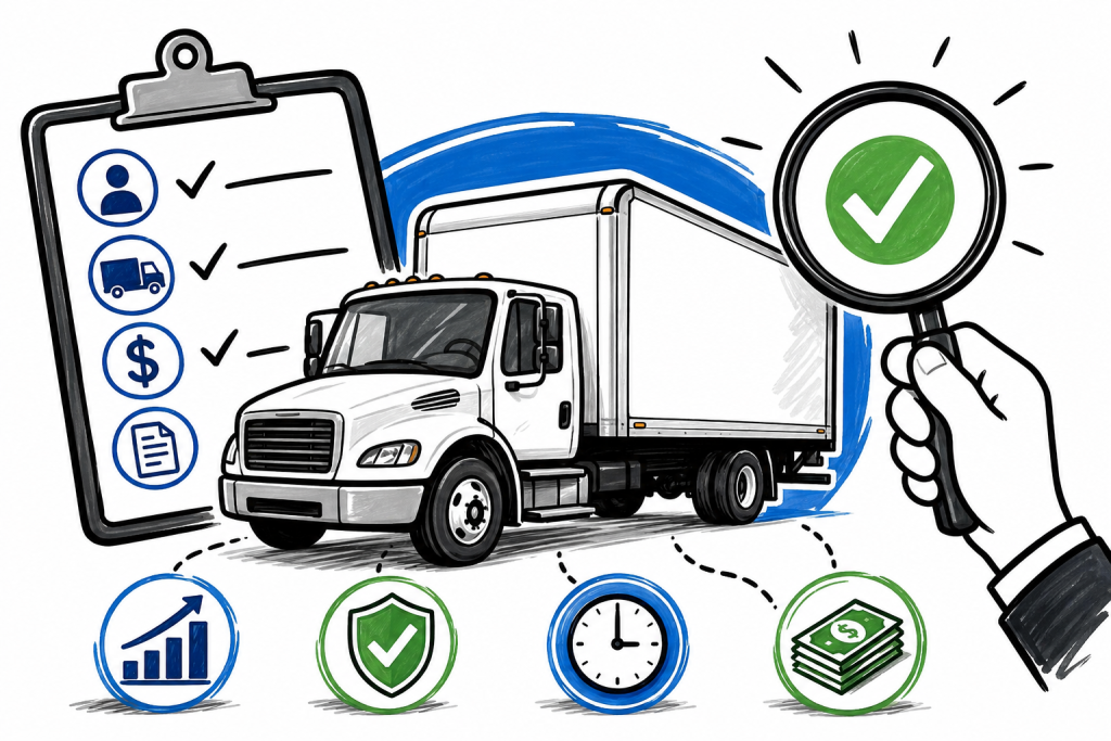 Box Truck Financing Companies Review Checklist
