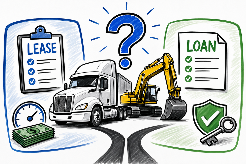 Equipment Lease Versus Loan Which Fits