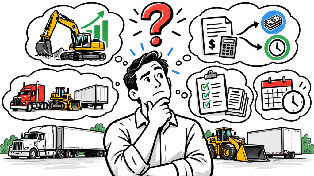 Equipment Financing Questions Worth Asking First